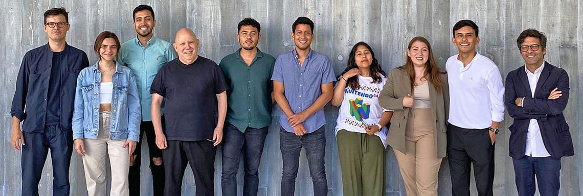 Los estudiantes del MTDA asisten a un workshop en Miami dirigido por el arquitecto estadounidense Edward Baum