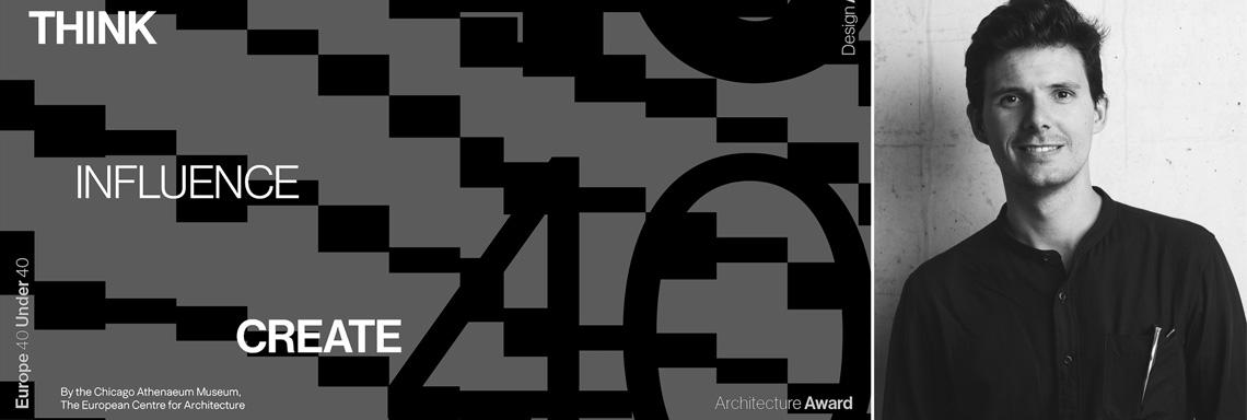 Un profesor de la Escuela de Arquitectura, entre los 40 mejores arquitectos jóvenes de Europa