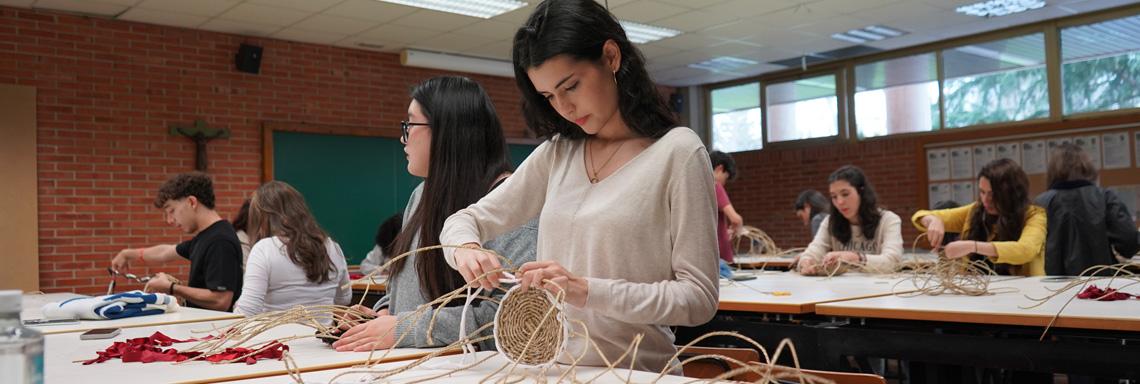 Galería de fotos: Workshop con Idoia Cuesta y alumnos de 1º del Grado en Diseño 