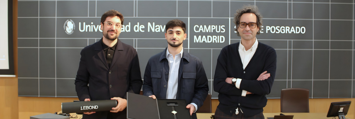 El alumni del Máster habilitante Raúl Bellón, galardonado con el LEBOND AWARD de la Universidad de Navarra 2025