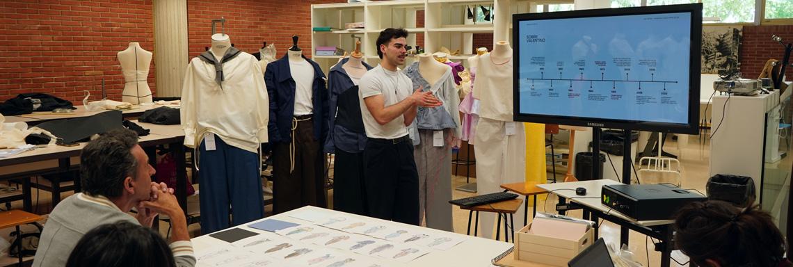 Los estudiantes de 3º de Diseño de la Mención en Moda presentan sus proyectos finales