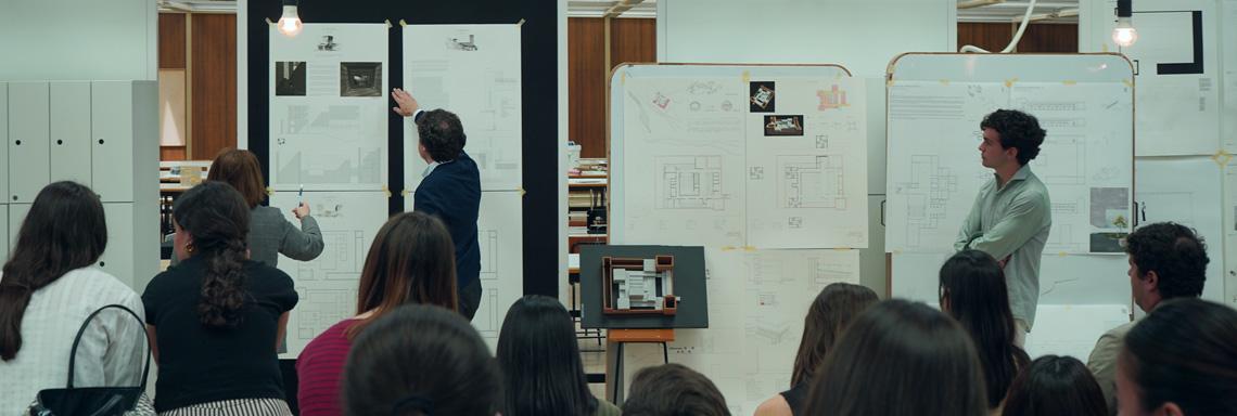 Los estudiantes de 3º de Arquitectura presentan sus proyectos finales