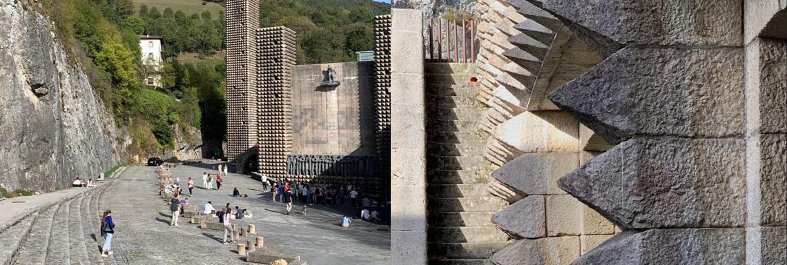 Los estudiantes de 1º de Arquitectura visitan el santuario de Aránzazu