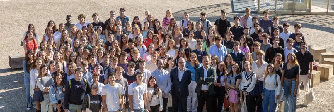 Jornada de bienvenida a los estudiantes de Diseño y Arquitectura en Pamplona