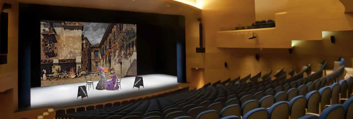 A 360º project to become the set designers of a theatre play