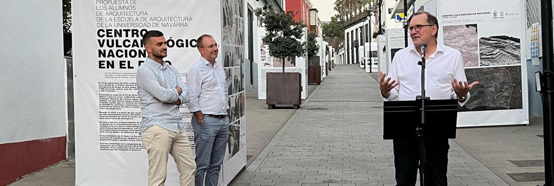 En medios: la exposición con las propuestas para el Centro Vulcanológico Nacional de estudiantes de Arquitectura