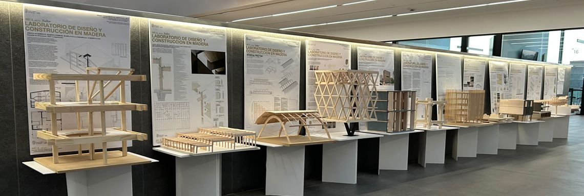 Laboratorio de construcción en madera