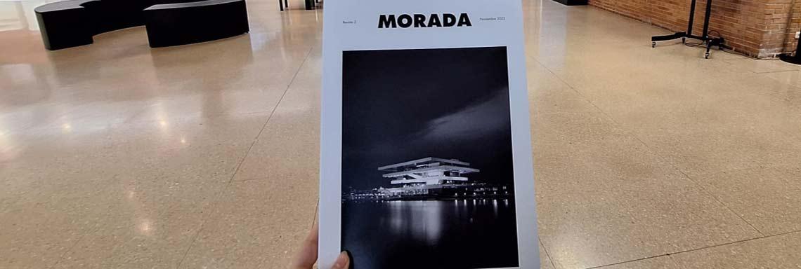 Llega a la Escuela el segundo número de Morada, la revista de Saltoki