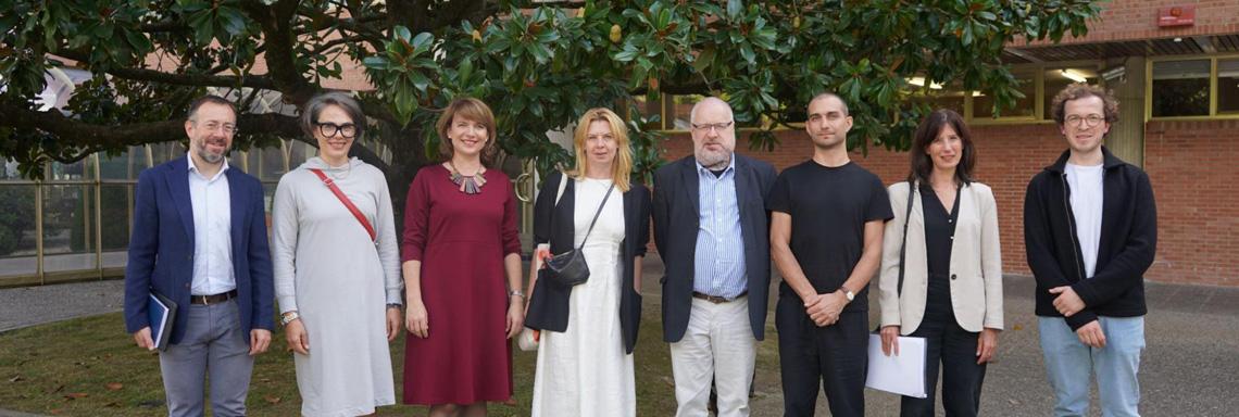 Investigadores polacos visitan la Escuela de Arquitectura