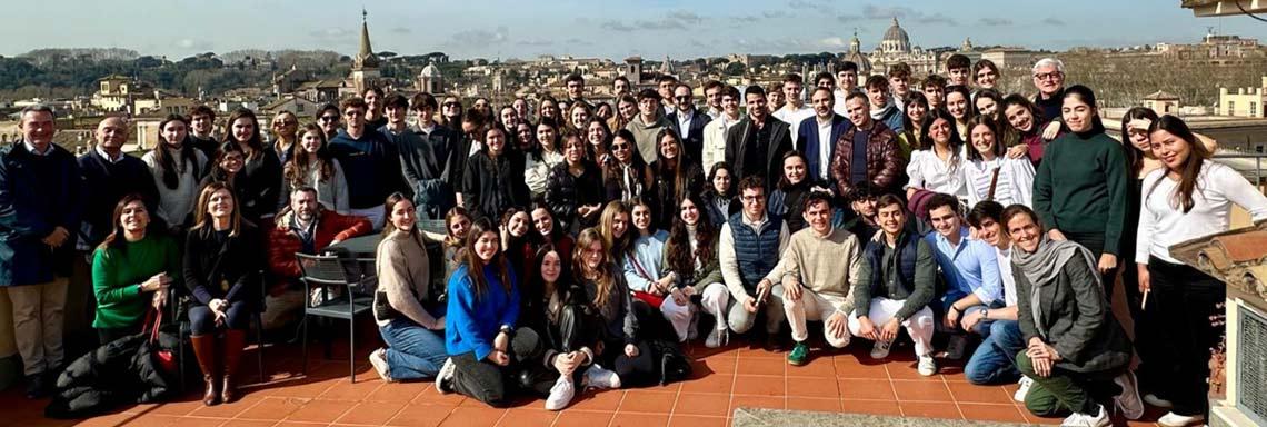 Los alumnos de 2º de Arquitectura descubren Roma