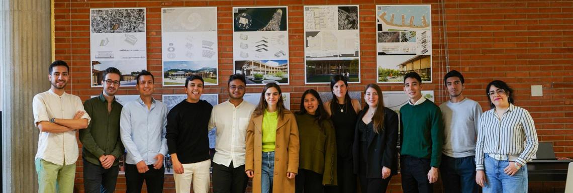 Los estudiantes del MtDA participan en un taller con el arquitecto Wilfried Wang y desarrollan “arquitectura sin petróleo”