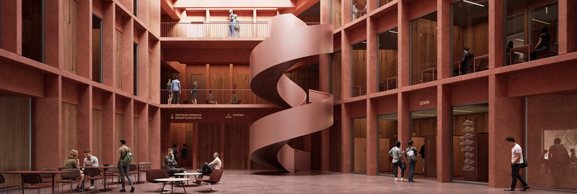 Antonio Vaillo y Yago Irigaray, profesores de la Escuela de Arquitectura, ganan un concurso internacional de una universidad de Polonia