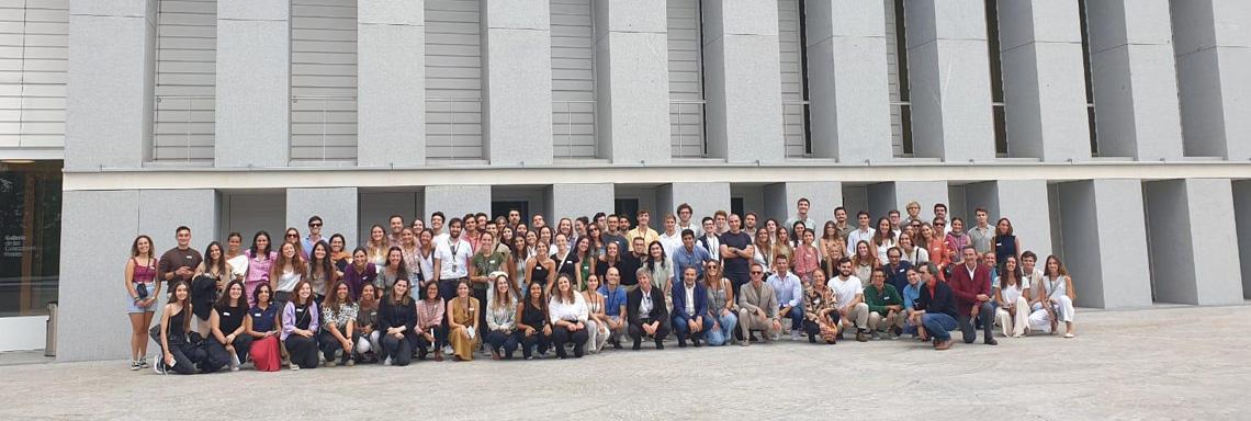 Los estudiantes de máster de la Escuela visitan la Galería de las Colecciones Reales de Madrid