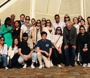 The students of Master's Degree in design and management Environmental Buildings visit Bolzano, Italy.