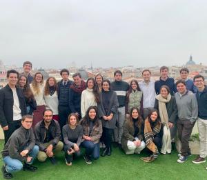 Master of Architecture students visited Chapman Taylor's studio in Madrid.