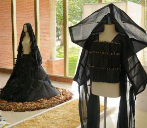 The 2nd year students of design play with the techniques of Vionnet vs. Balenciaga.