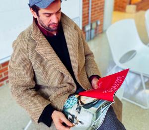 Lucas Muñoz, professor at the School, is featured in an article in Icon Design magazine.