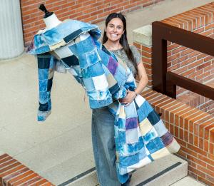 A coat to embrace all the lives that fit inside one