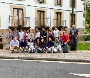 Estudiantes de Arquitectura participan en la restauración de ermitas en Zeanuri (Vizcaya) con la Fundación Gondra Barandiaran
