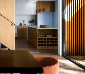 The use of color to transform spaces