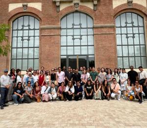 Los estudiantes del MDGAE visitan dos edificios de Madrid reconocidos por su arquitectura regenerativa