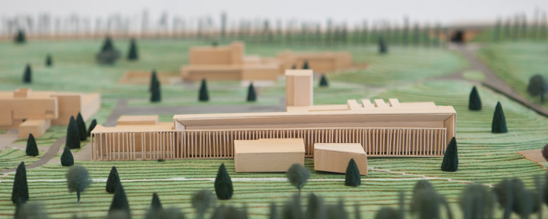 maqueta del campus