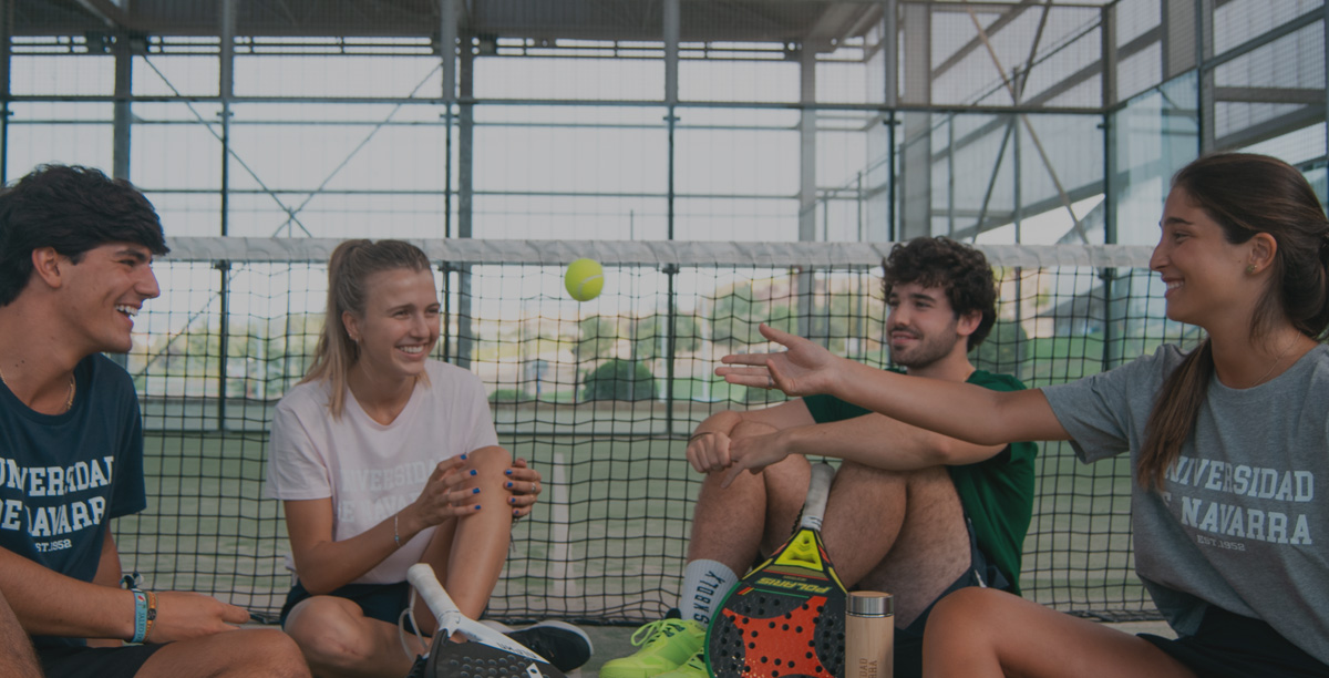 Pádel en la Universidad de Navarra