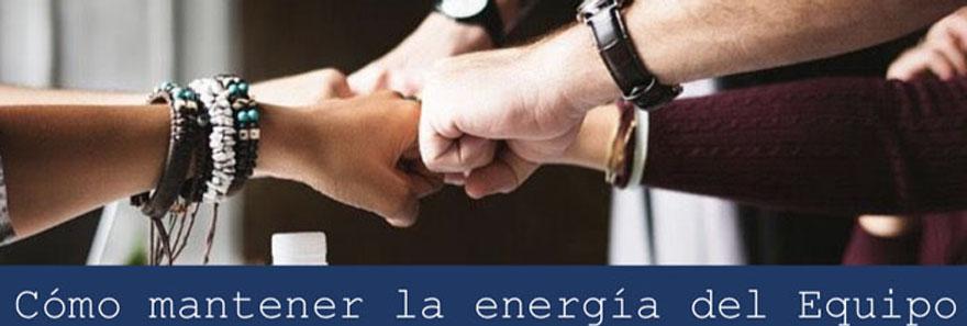 Cómo mantener la energía del equipo en situación de confinamiento