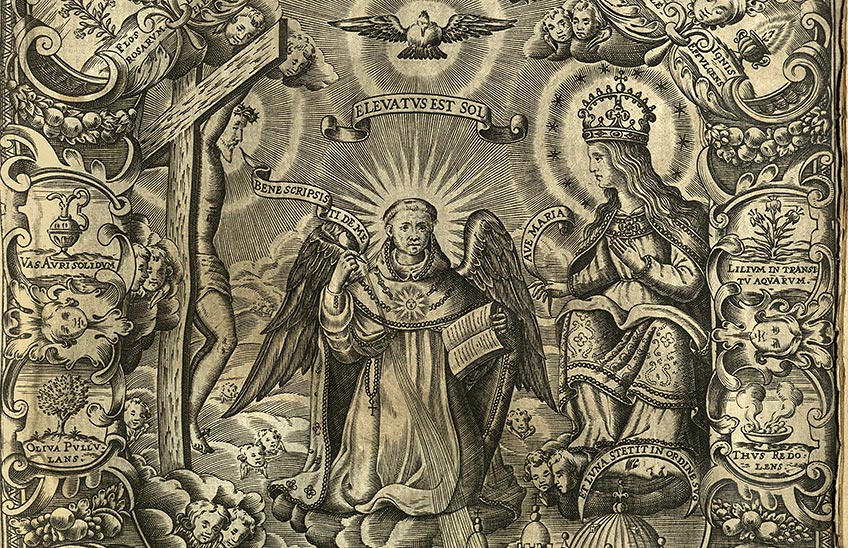 La imagen de santo Tomás de Aquino La imagen de santo Tomás de Aquino