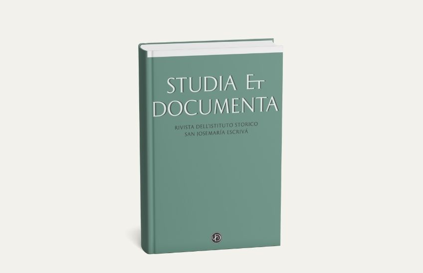 Studia et Documenta: One Hundred Years of St. Josemaría's Priesthood