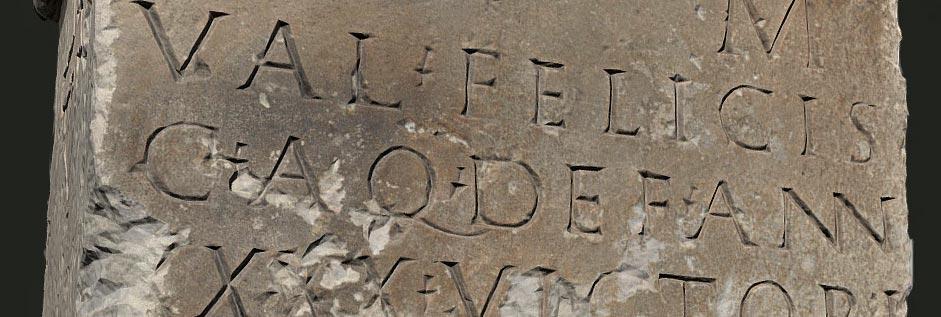 Épitaphe de Valerius Felix (176-220 p.C)