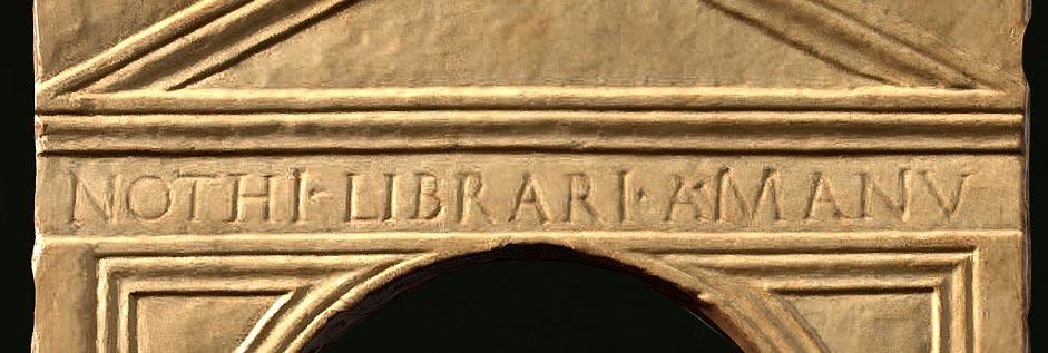 Lastra con elogio funebre di Nothus (I s. a.C.)