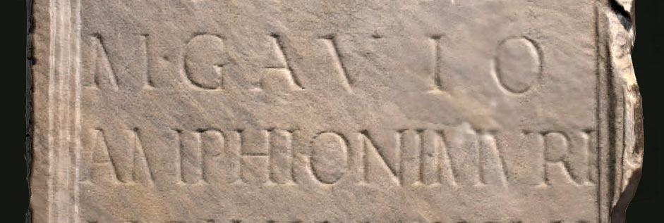 Iscrizione di M. Gavius Amphion (S. II a.C.)
