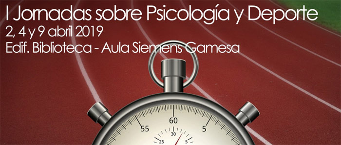 I Jornadas sobre Psicología y Deporte I Jornadas sobre Psicología y Deporte