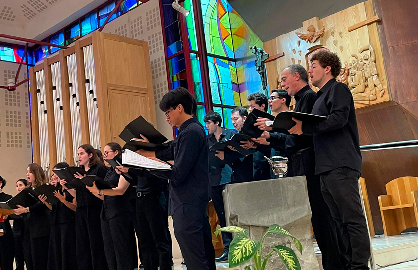 El Coro de Tecnun estrenó su himno en el concierto de primavera
