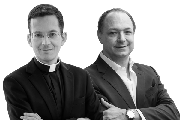 Javier Ocaña y Juan L. Roquette