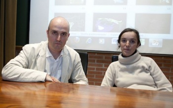 Miguel Tejada y Clara Eslava